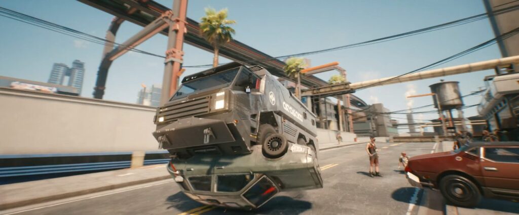 Cyberpunk 2077 Vehicles Guide Heavy Duty Tier Arasaka