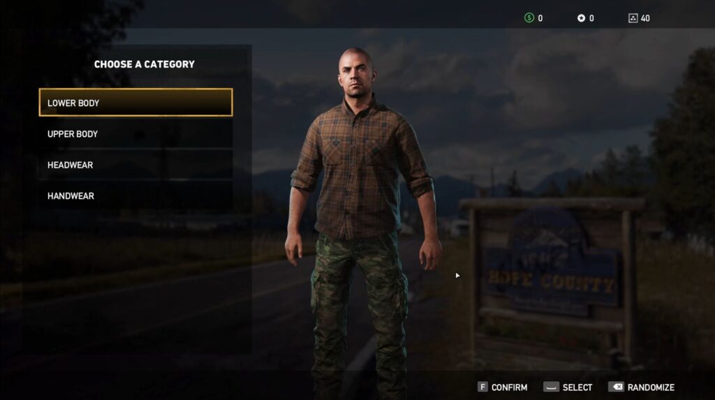 Fary Cry 5 Character Customization