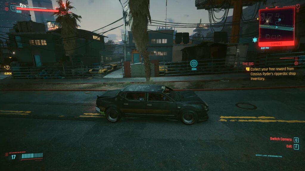 Manzanita Street Reported Crime Welcome to Night City Cyberpunk 2077