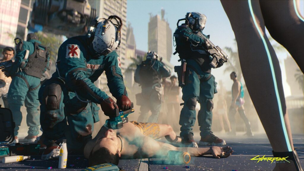 Trauma Team International for Cyberpunk 2077 Trauma Team Volume 1 image 2