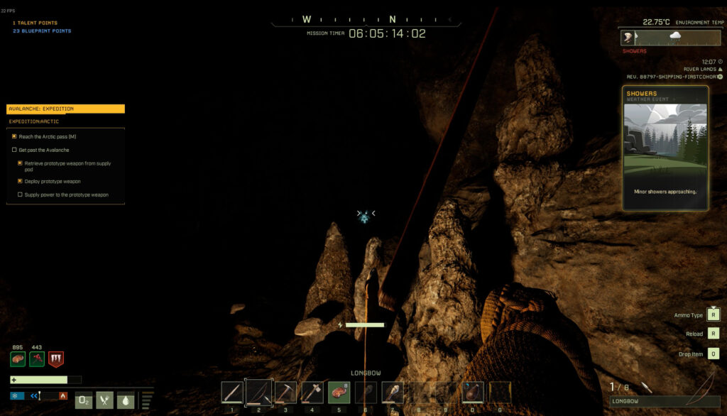 cave worms avalanche walkthrough