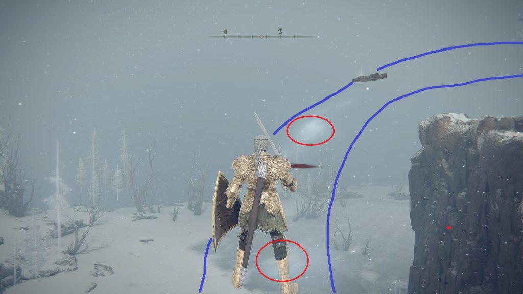 invisible bridge indicators 2 mountaintops of the giants elden ring v2